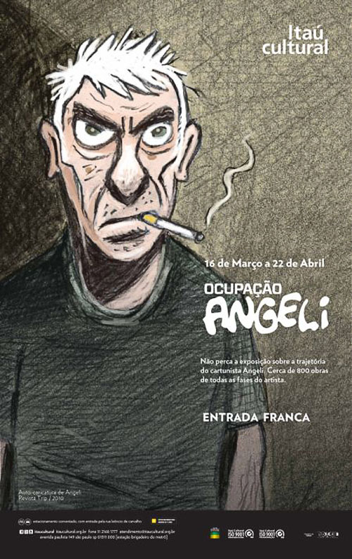 Programa Ocupação expõe o universo do cartunista Angeli Ocupac3a7c3a3o_angeli